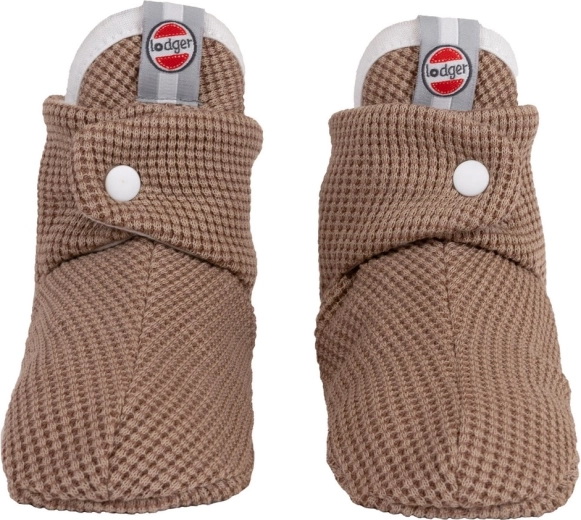 Lodger cotton booties Slipper Ciumbelle beige 6–12 months