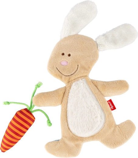 Sigikid comfort bunny cuddle cloth with crinkle paper and rattle