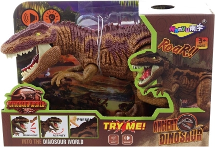 Battery-Powered Dinosaur with Light and Sounds