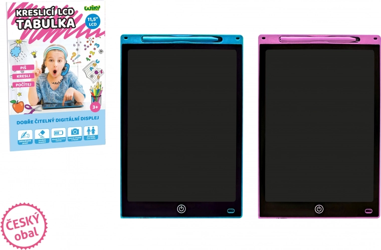 Рисувателна LCD дъска 11,5" с цветно писане