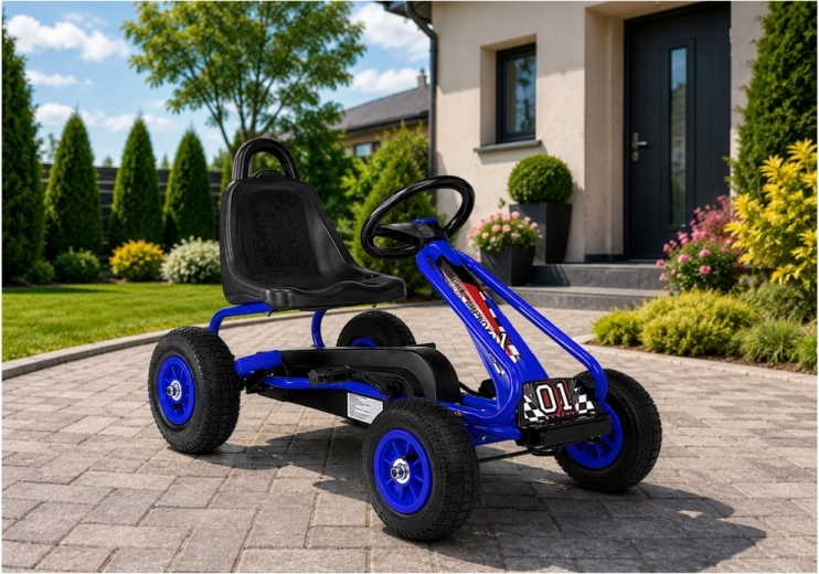 Stable wheels and handbrake