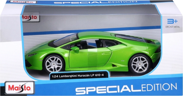 Die-cast metal construction and high detail accuracy