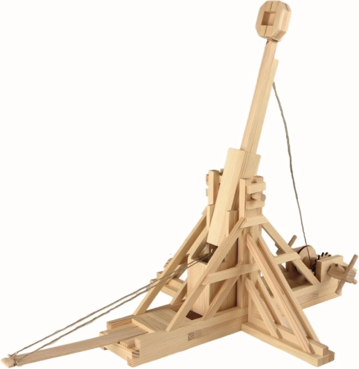 Walachia wooden glue-together model kit Trebuchet