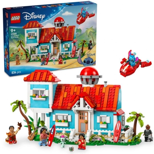 LEGO® | Disney 43268 Лило и Стич и плажната къща