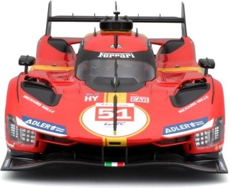 Metal car model BBURAGO 1:18 FERRARI 499P LMH Red #51