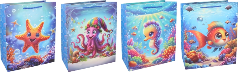 Подаръчна торбичка L за деца 30 × 42 × 12 см