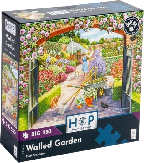 Magical garden motif