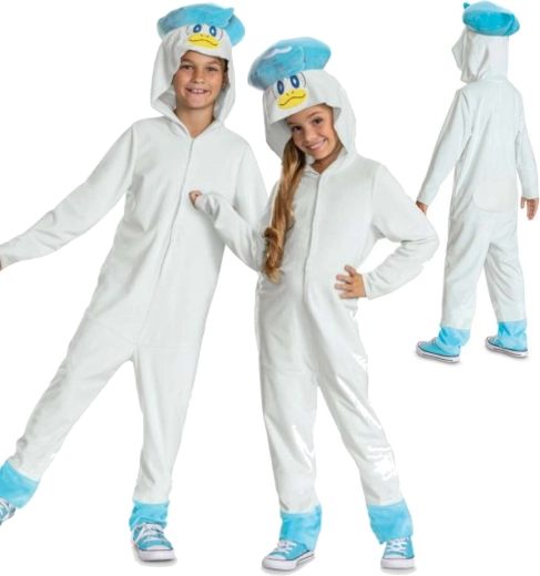 Детски костюм POKEMON Quaxly kigurumi с качулка 127–136 см (7–8 години)