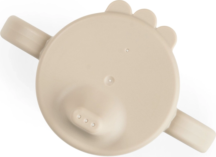 Done by Deer training cup with spout and two handles, Celebration, sand