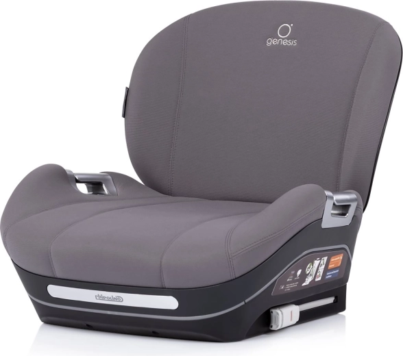 Chipolino повдигаща седалка за кола Genesis i-Size с ISOFIX, 125–150 cm, charcoal