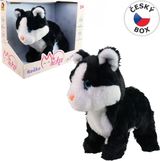Cat Micka with Sound Reaction 26 cm