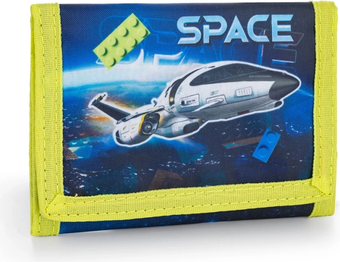 Детско текстилно портмоне Space