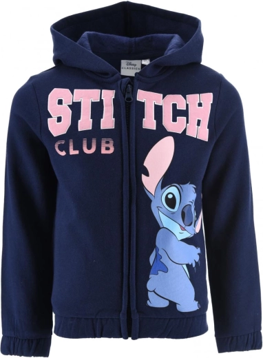Детски суичър с качулка Lilo и Stitch