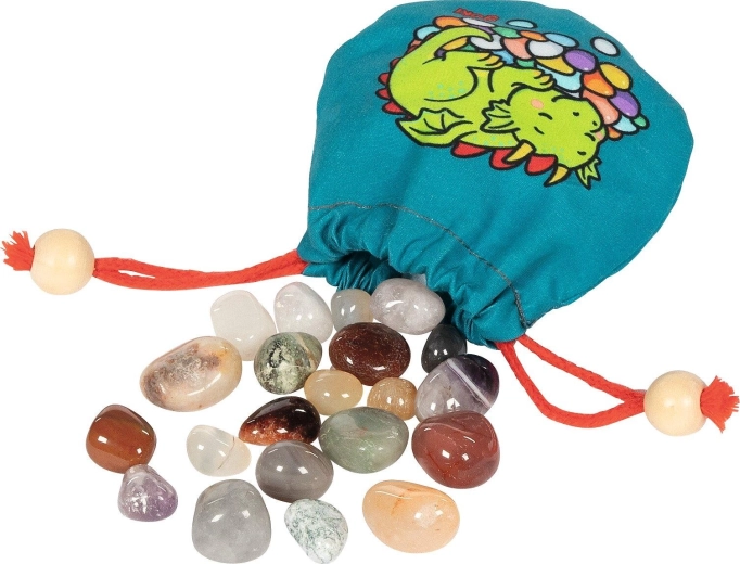 Glimmerstone treasure pouch with semi-precious stones