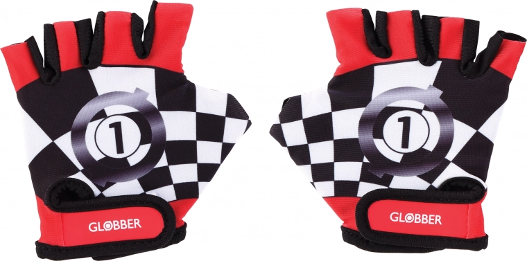 Детски защитни ръкавици Globber XS – racing red