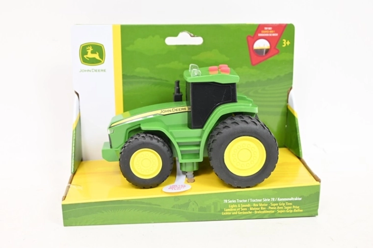 Tomy John Deere мини трактор със светлинни и звукови ефекти