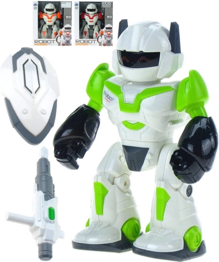 Adar Robot Dominator боен робот с оръжие и щит 24 см със светлина и звук - 1 брой