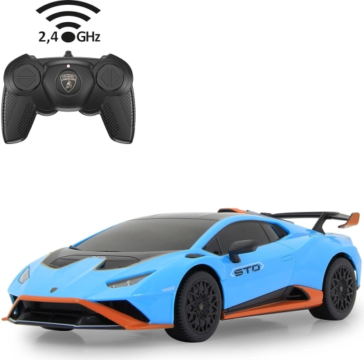 RC автомобил Lamborghini Huracán STO в мащаб 1:24, син