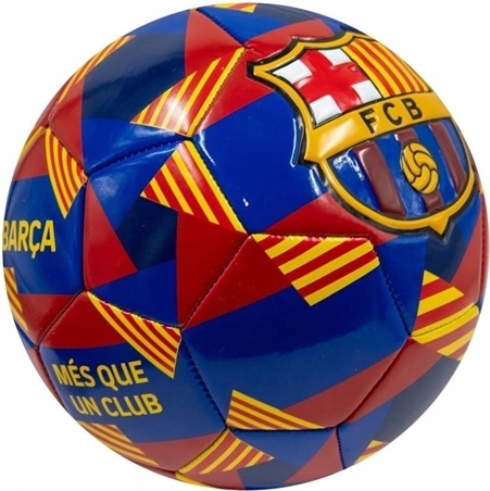 FC Barcelona Senyera Abstract Football, Size 5