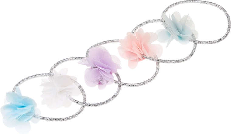 Souza! Evita flower hair ties - 5 pcs