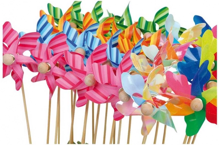 SMALL FOOT Wooden Kids’ Pinwheel
