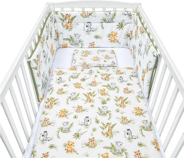 3-частно детско спално бельо New Baby Jungle 100×135 см
