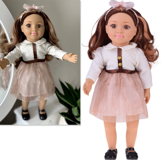 May May Girl Doll 48 cm with Melody and Soft Body