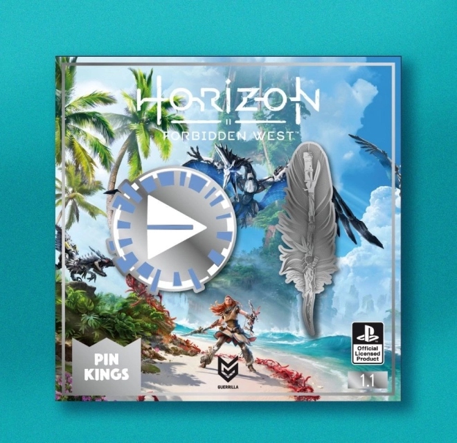 Horizon Forbidden West Badges – set of 2 metal pins