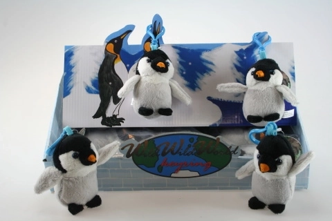 Plush Penguin Keychain 9 cm
