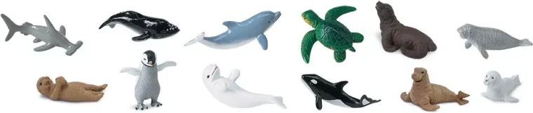 Hand-painted figurines full of details
