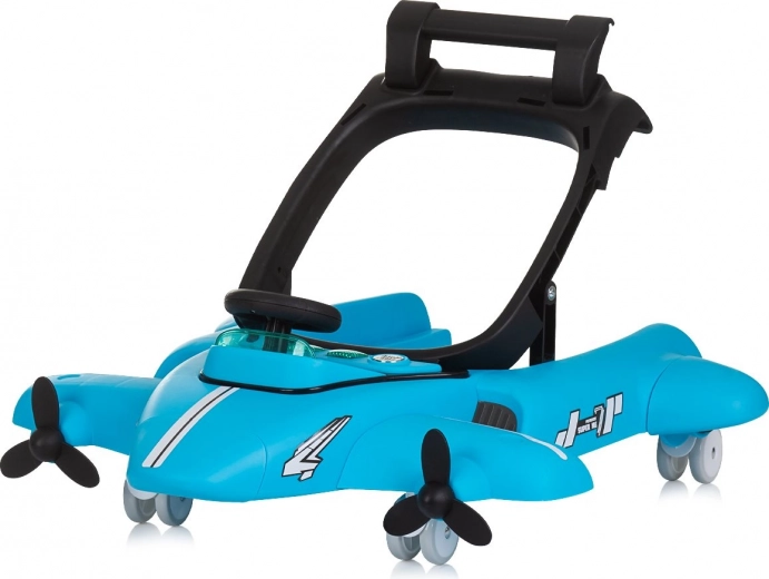 Baby walker and push-along airplane