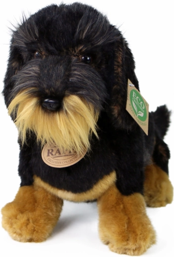 Реалистично изпълнение на твърдокосия дакел