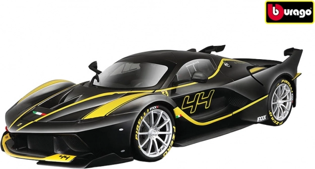 Bburago Ferrari FXX K 1:18 черен модел RACE+PLAY