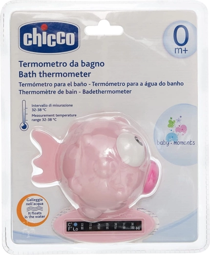 Chicco Bath Thermometer Fish - Pink