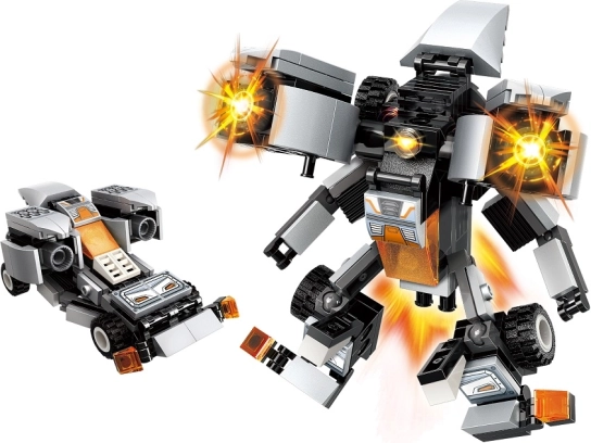 Qman Guardian of Star's Core Silver Cannon 2in1