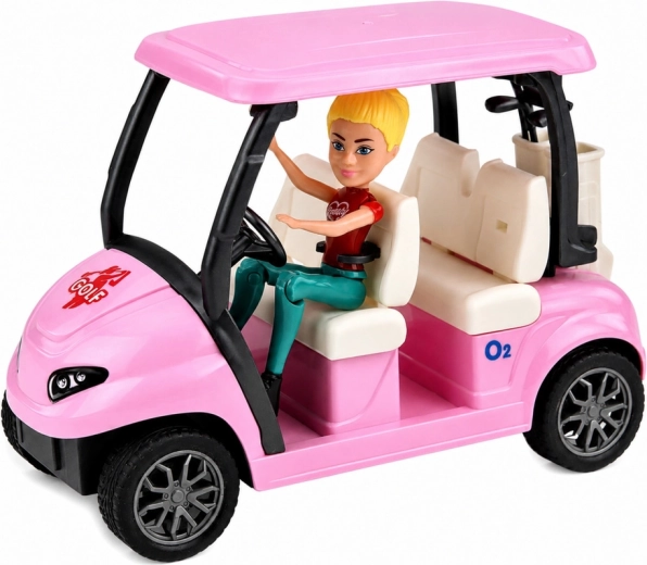 Friction drive and a seat for the doll