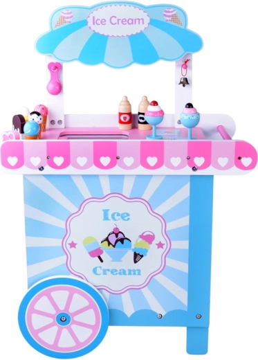 Подвижен щанд с просторен плот