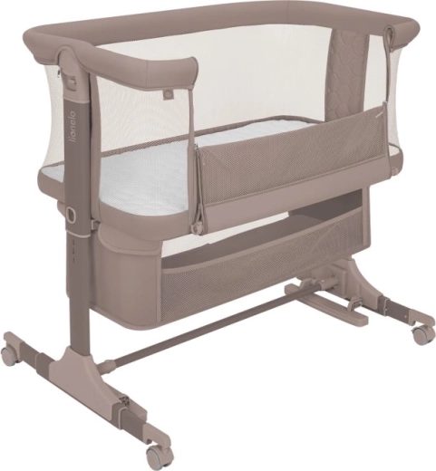 3 in 1: bedside crib, freestanding crib, and rocking cradle
