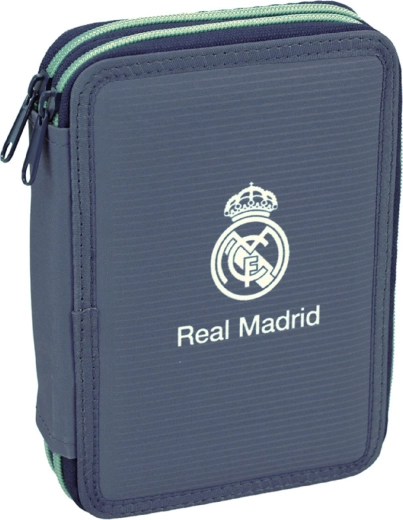 Двуетажен ученически несесер Back me up Real Madrid, напълно оборудван – 1 брой