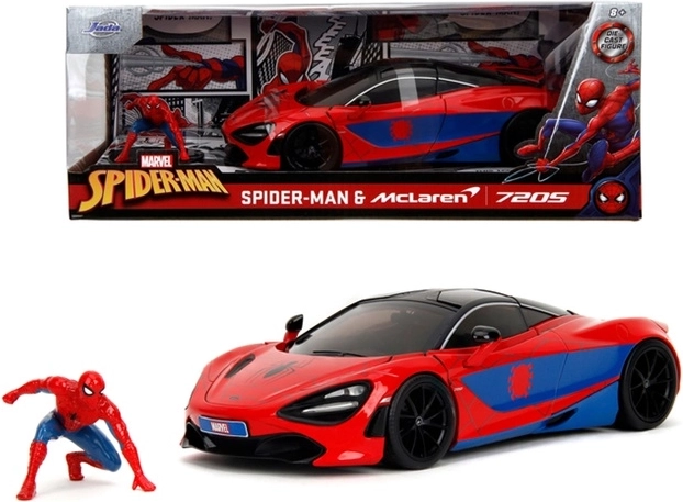 JADA Spider-Man McLaren 1:24 с фигурка