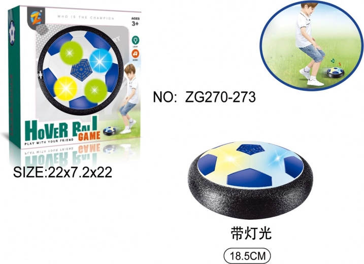 Floating light-up ball for kids