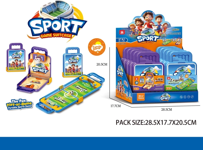 Sports game – football or basketball (39.5 × 13.5 × 7.8 cm)