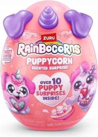 ZURU Rainbocorns Puppycorn изненада – плюшено кученце в изненадващо яйце