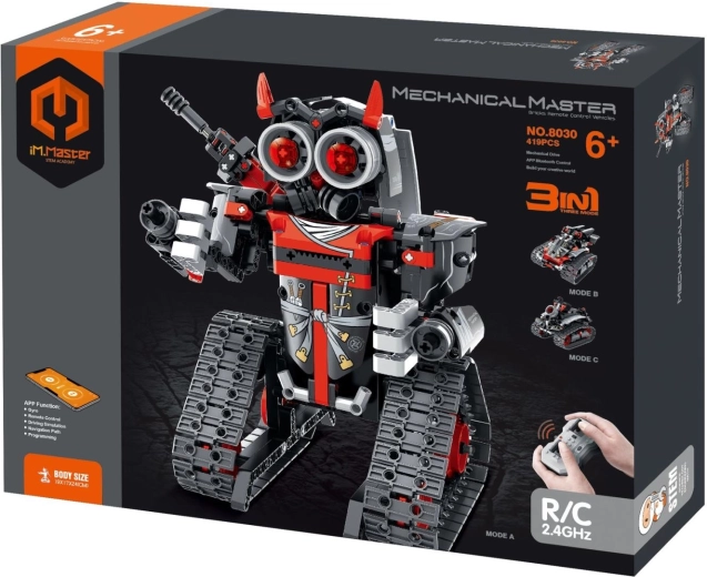 Конструктор 3в1 програмируем RC робот с вериги, 2,4 GHz, 432 части