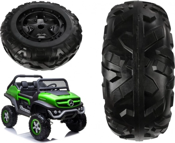 Wheel for battery car Mercedes Unimog