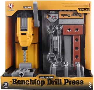 Battery-Powered Toy Drill Press for Kids
