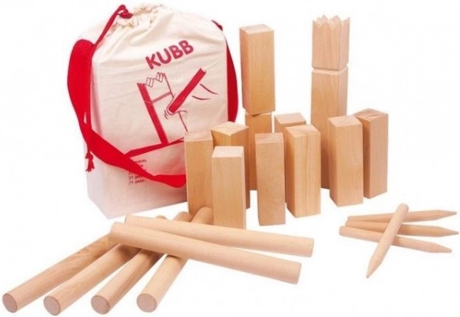 Малка игра Kubb Viking
