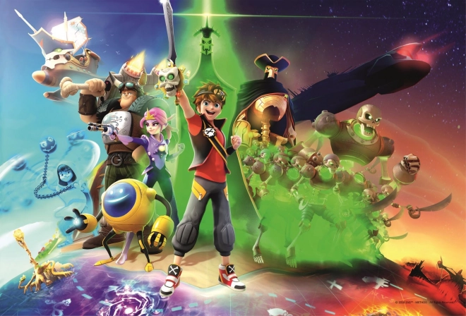 Trefl Пъзел Zak Storm: Завладяването на моретата 100 части