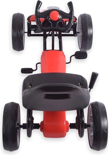 Safe chain drive and hand brake