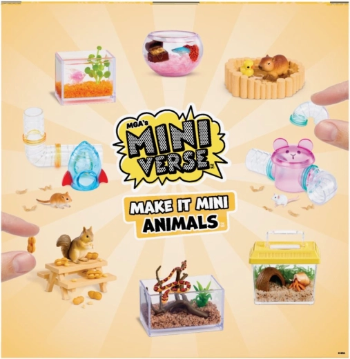 MGA Miniverse Make It Mini Animals Series 2 Mystery Capsule - 1 piece
